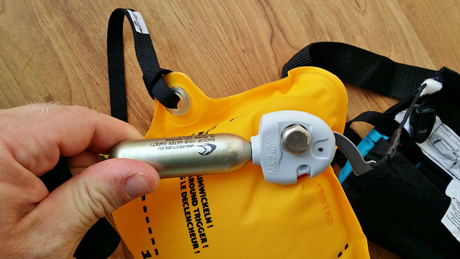 Restube backup floatation