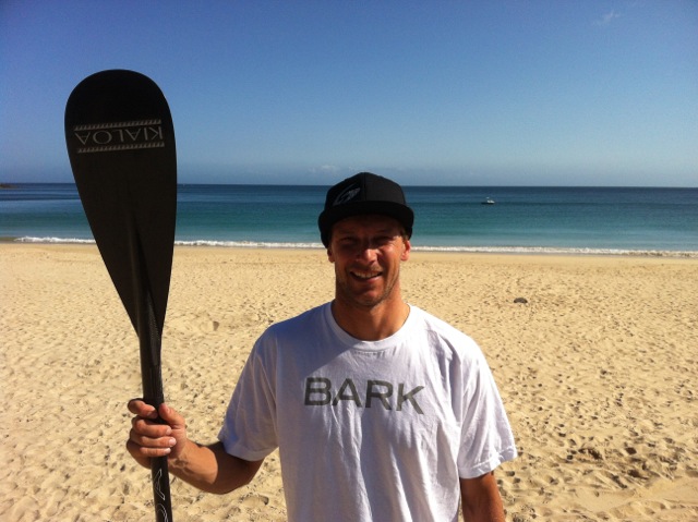 Ollie Shilston rides Kialoa Paddles