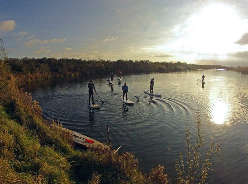 Central SUP paddling