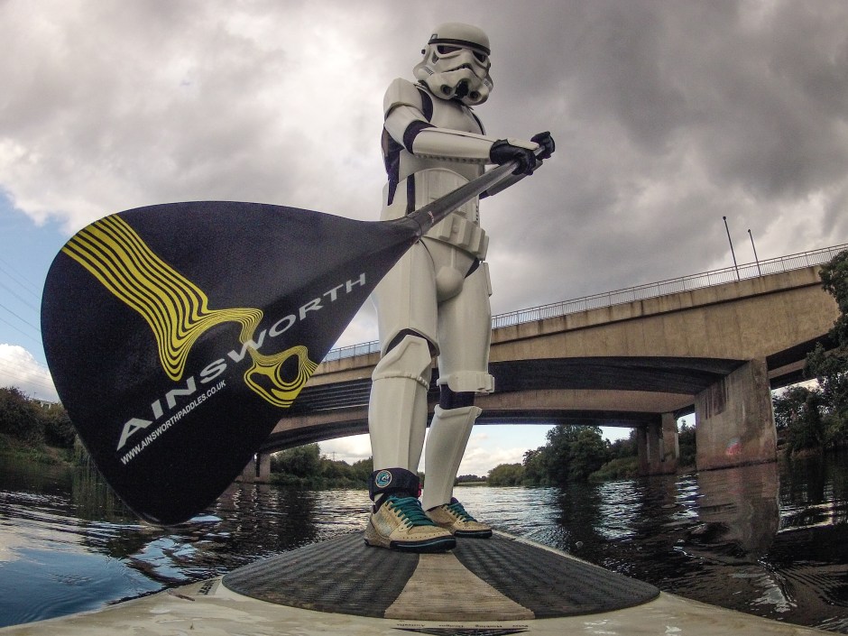 Storm trooper SUP - Pic:Ainsworth Paddles UK/Dale Mears Photography