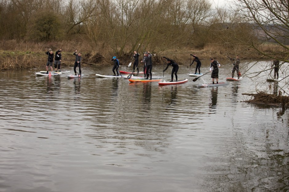 Central SUP paddling 