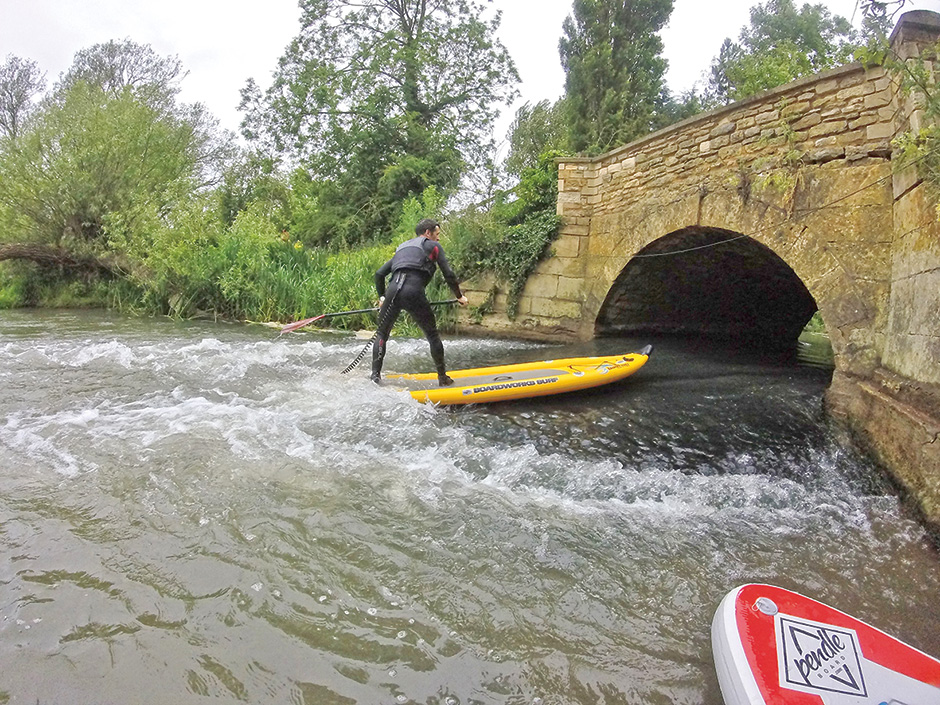 river sup with dave adams