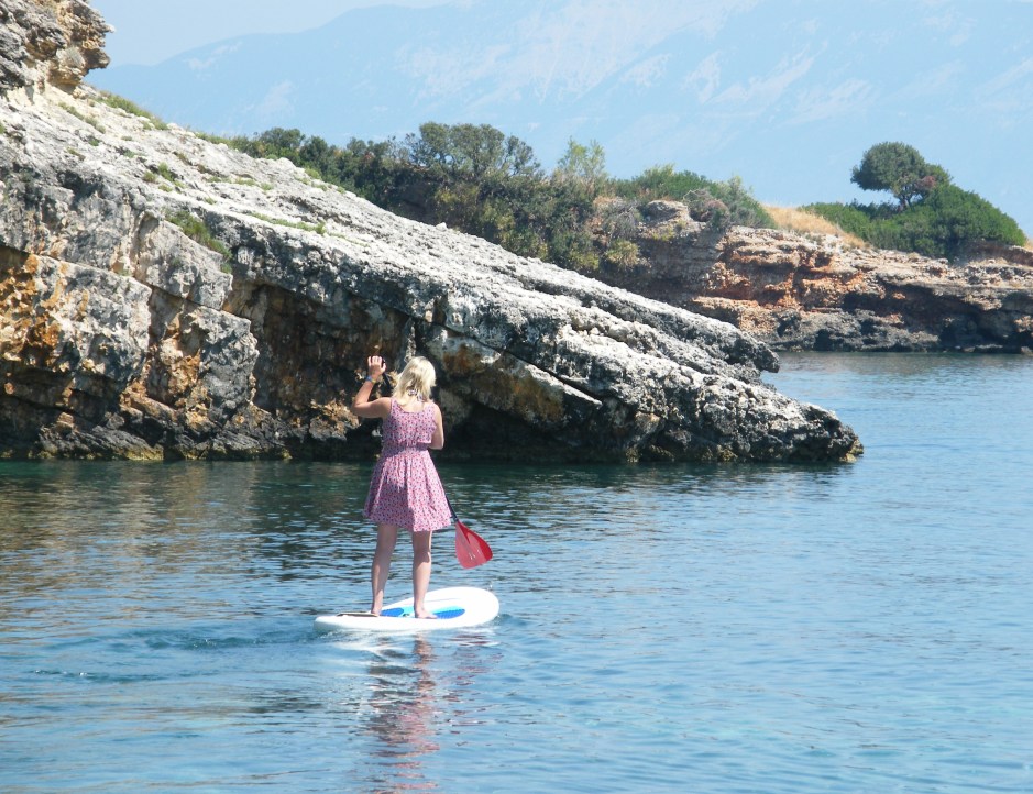 Zante fishing boat SUP Mag UK