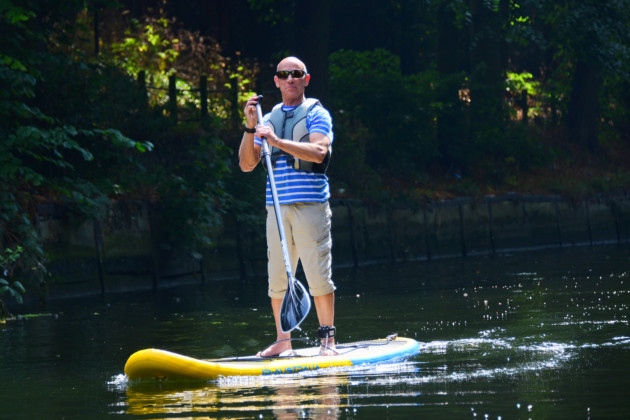 Norfolk Broads SUP Club paddling