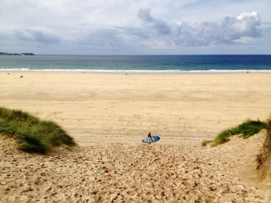 Gwithian stand up paddle boarding