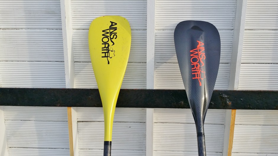 Ainsworth carbon AFT SUP paddles
