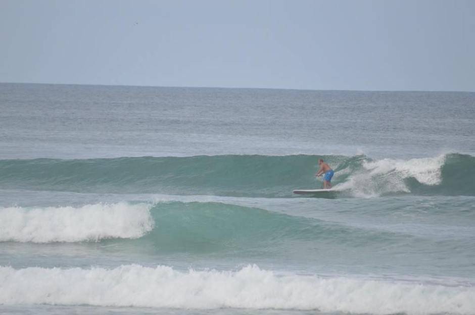 reuben May SUP surfing France