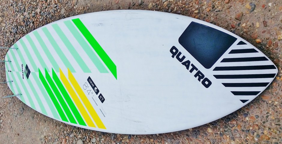 quatro Carve 8.4ft SUP surfboard SUP Mag UK test