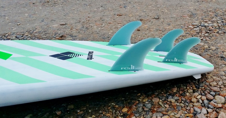 quatro Carve 8.4ft quad fins