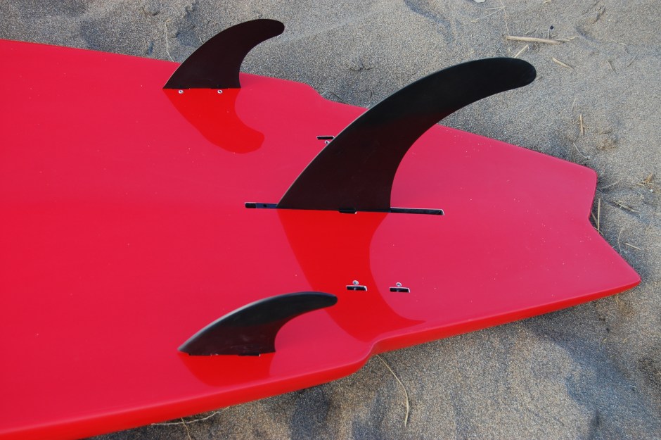 Hatha Warrior 10.6ft fin configuration SUP Mag UK review