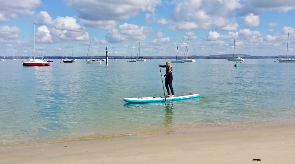 Red Paddle Co 12.6ft Sport float about