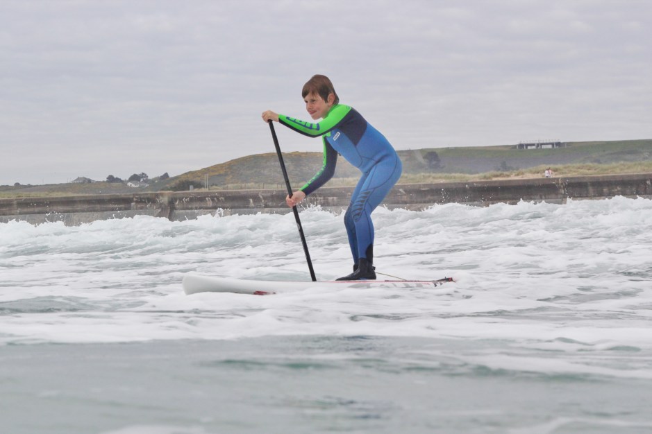 Toby Axford paddle out #3