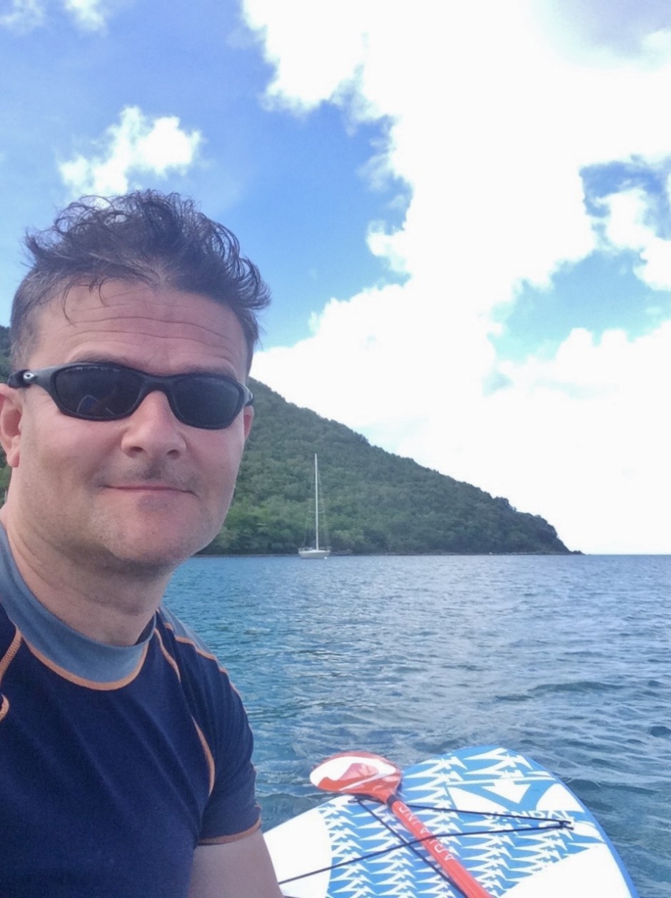 Rodney Bay paddle boarding, St Lucia