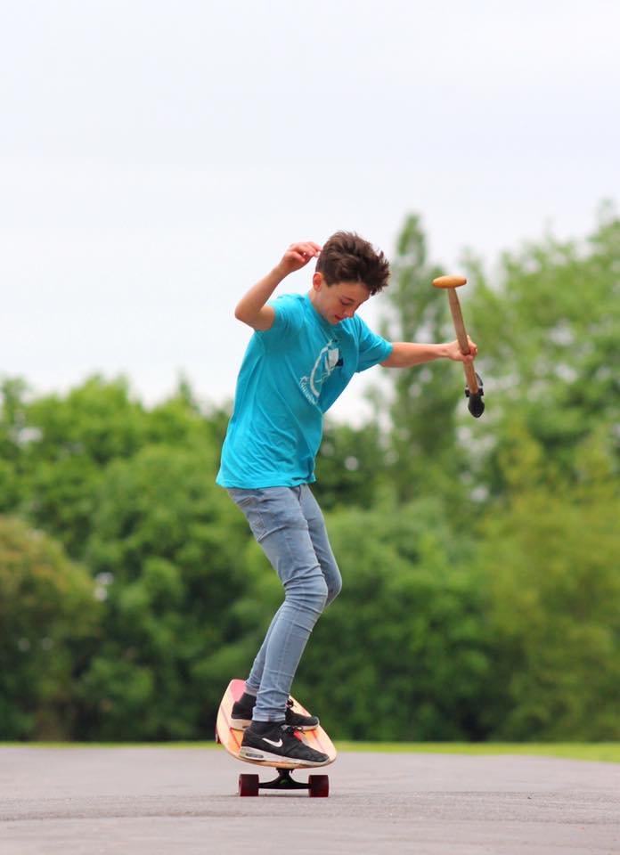 Raph toes on the nose