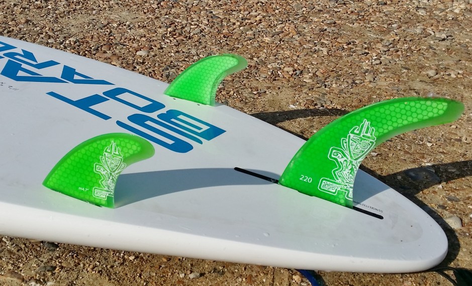 Starboard Wide Point 11.2ft fin configuration