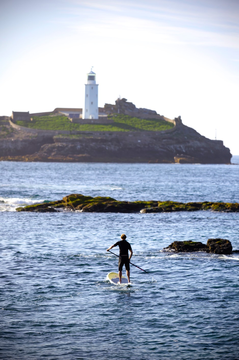 Ollie at home in Cornwall