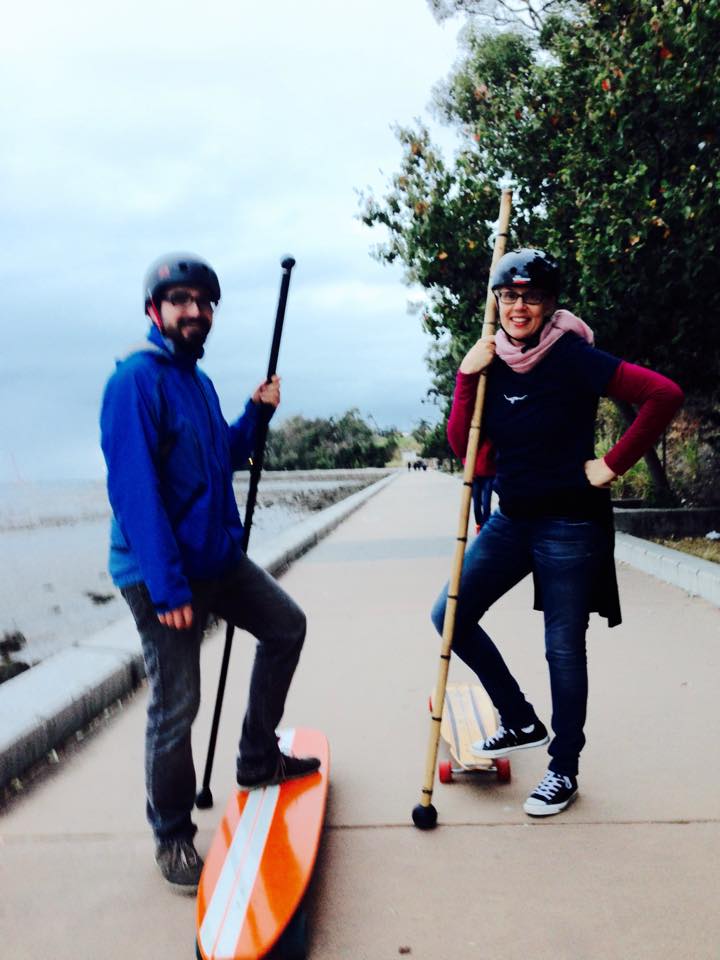 Street sweeping with Yenny Stromgren