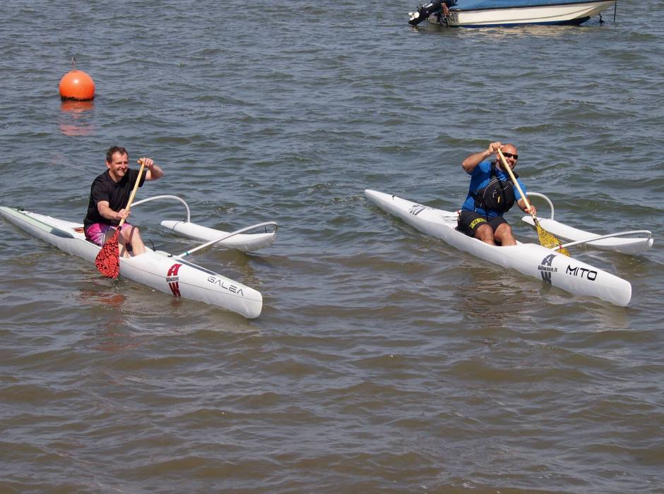 John Galilee and friend