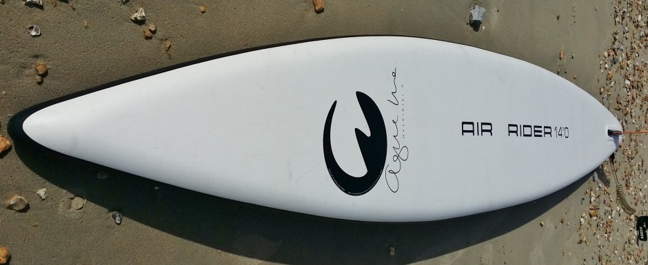 aqua Inc Airrider 14ft iSU{ hull profile