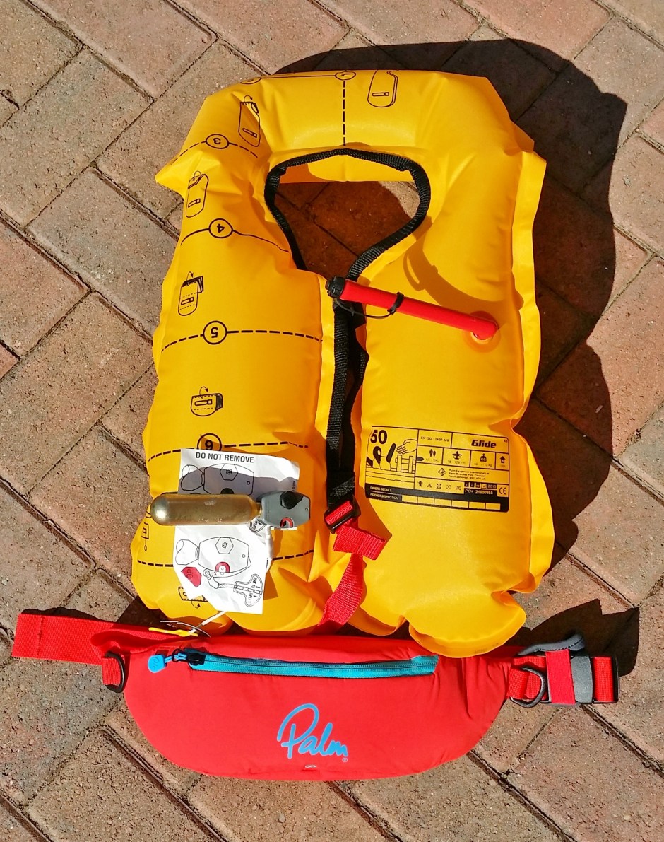 Palm Equipment Glide float belt inflated