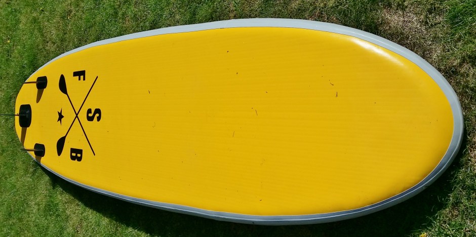 Fatstick iSUP hull profile