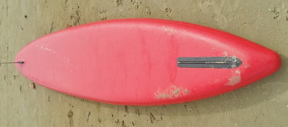 Red Paddle Co Elite 12.6ft hull profile