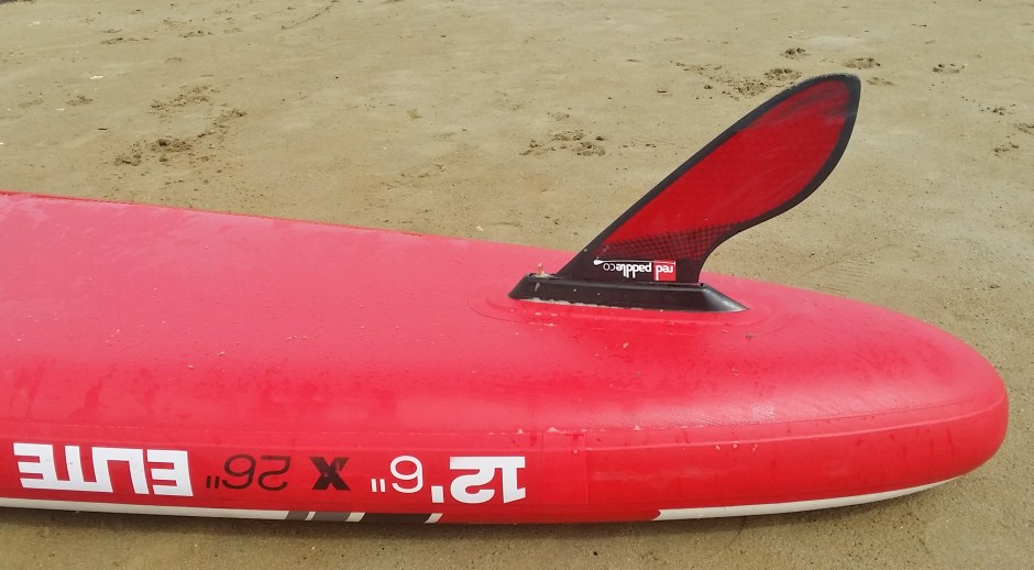 Red Paddle Co Elite 12.6ft fin configuration