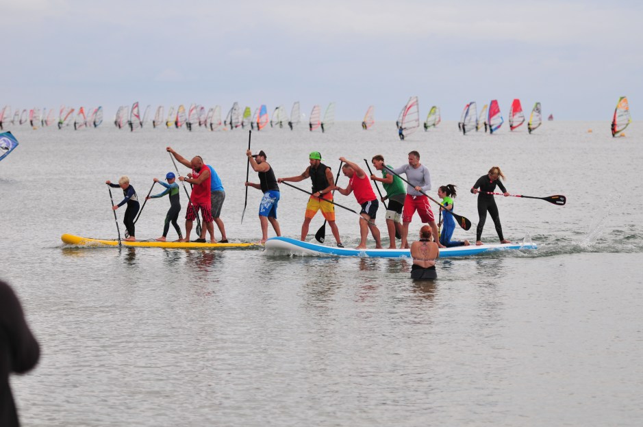 NWF giant SUP racing