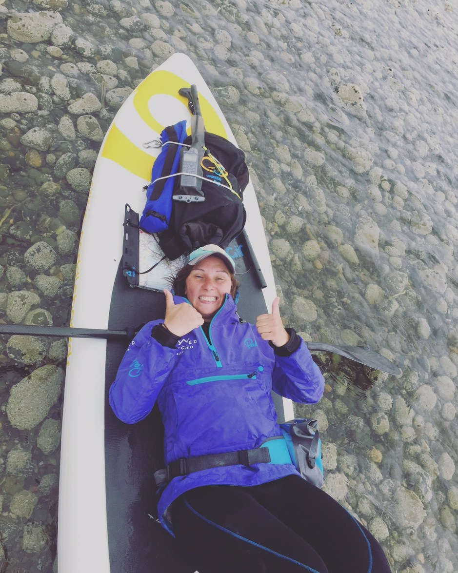 Sian Sykes thumbs up