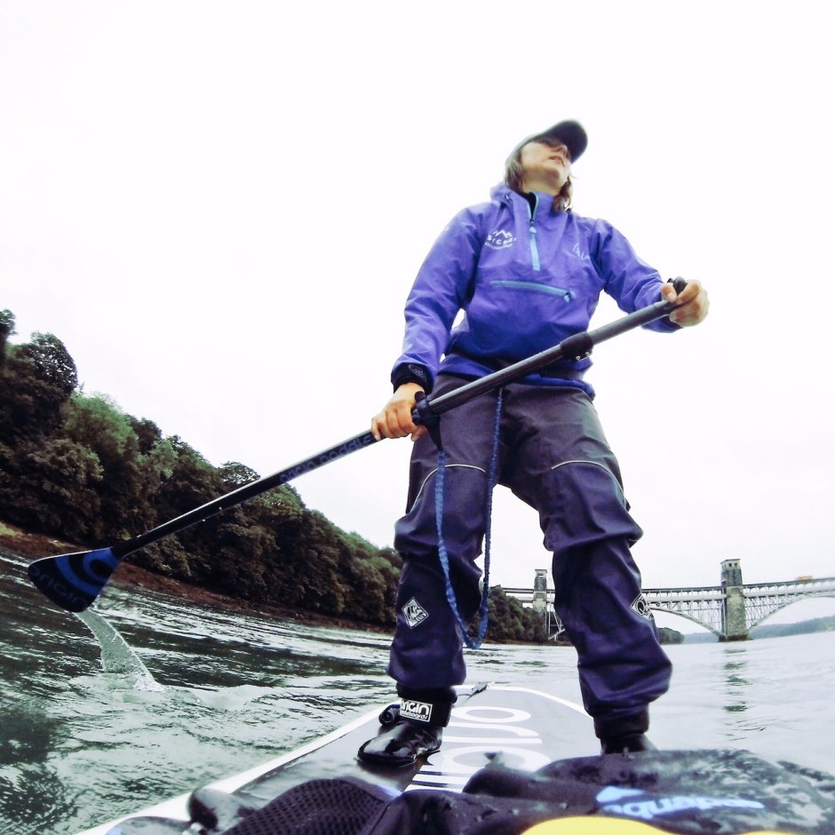 Sian Sykes round Anglesey