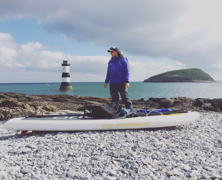 Sian Sykes adventure SUP