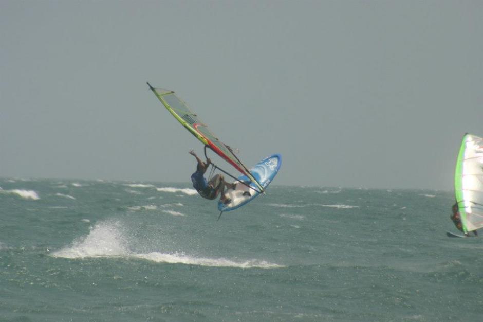 John Hibbard windsurfing