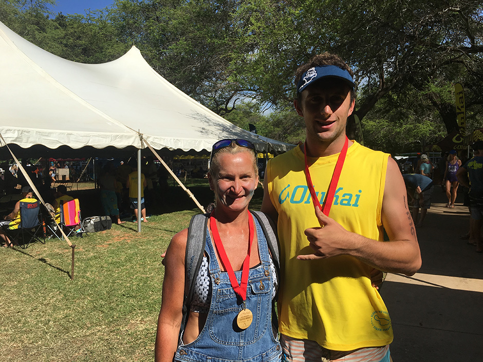 Jo Hamilton Vale and Pete Kosinski