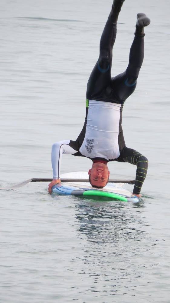 Ben Payne head stand