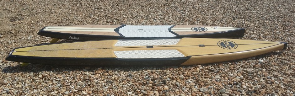 Fatstick race SUP comparison