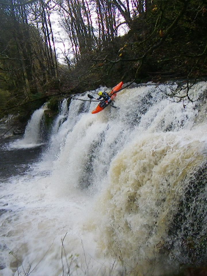 Ben Payne kayaking
