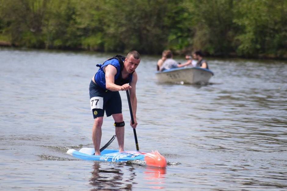 Ben Payne SUP racing