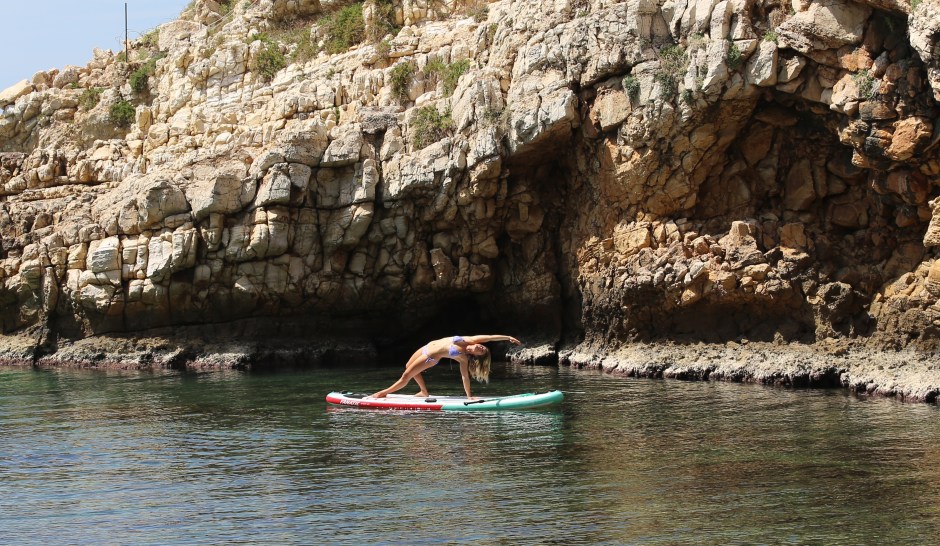 Sraha Hebert Lebanon SUP Yoga