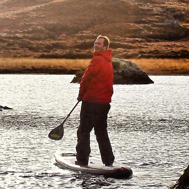 Charlie Head adventure SUP