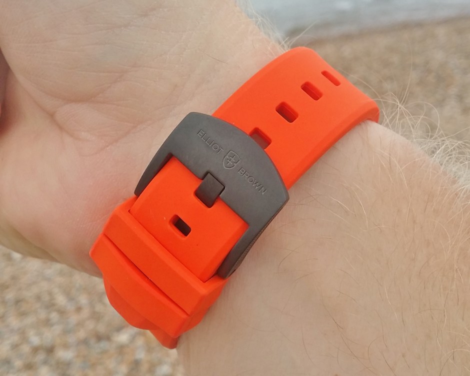 Elliot Brown Canford watch rubber strap