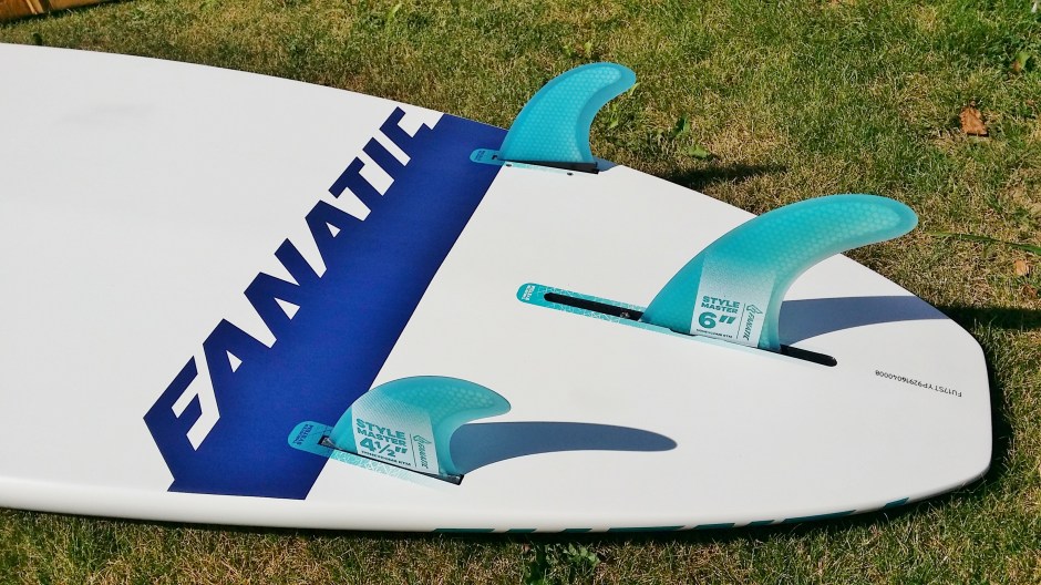 Fanatic Stylemaster 2017 9ft fin configuration