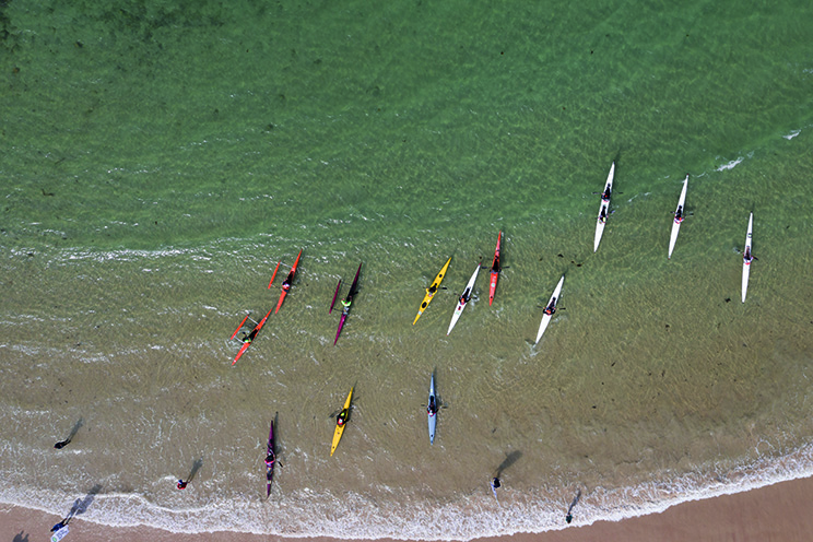 Outrigger Canoes by Supjunkie