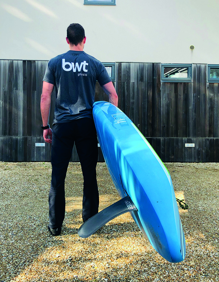 SUP related back pain