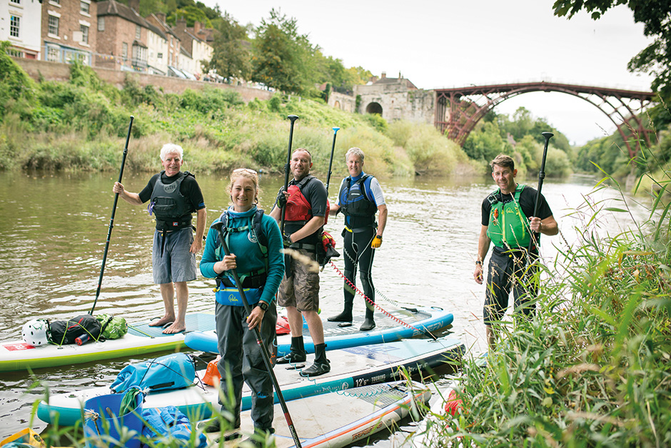 Cal Major on the River Severn