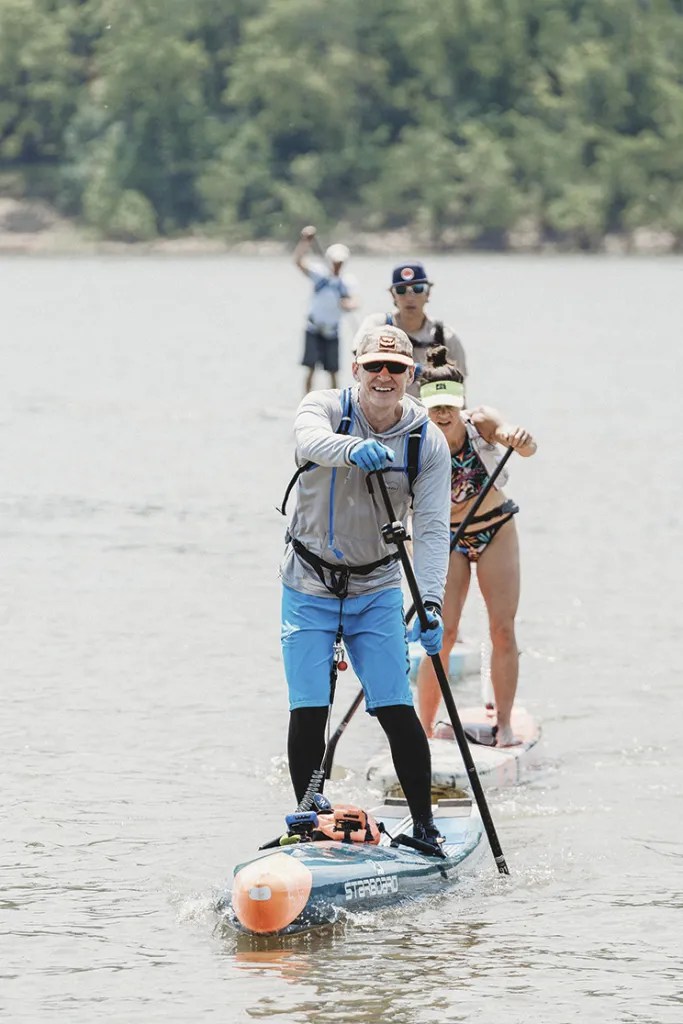 Adrian Angell on the Ohio River