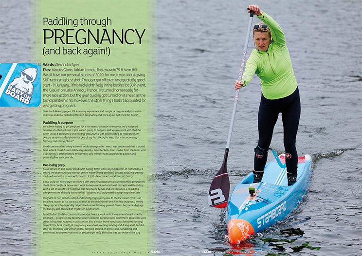 Paddling through Pregnancy by Alexandra Tyrer