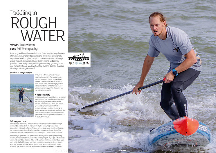 Rough water paddling By Scott Warren