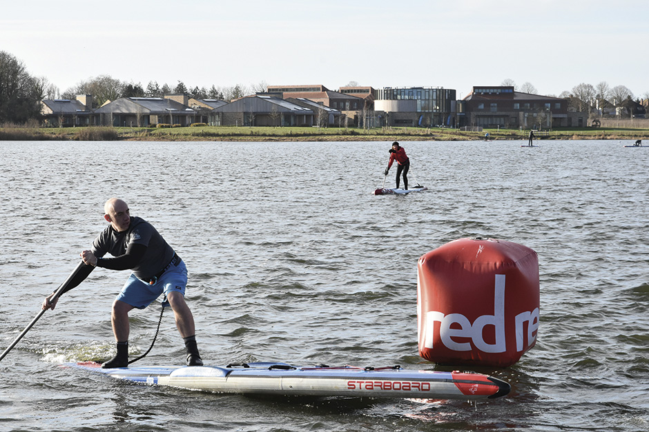 Controlled step back