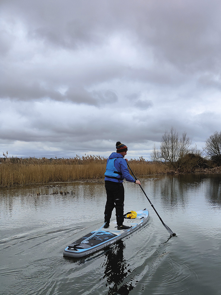 Bluefin Rogue 12’6” x 30” inflatable touring board