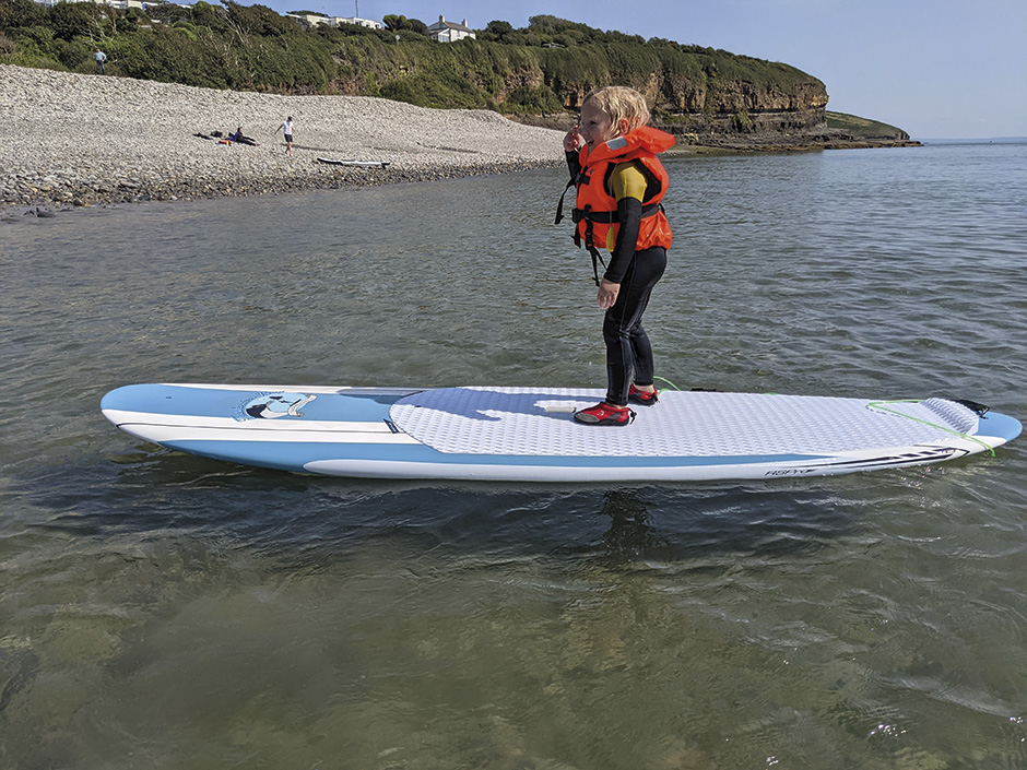 Stand up paddleboarding in Pembrokeshire, South Wales